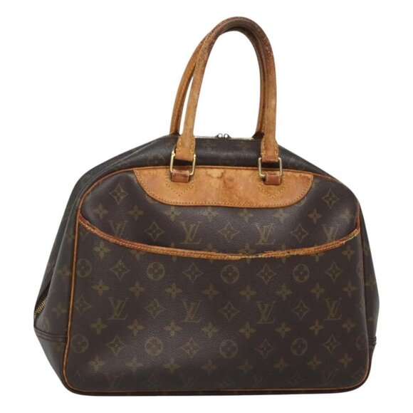 LOUIS VUITTON Monogram Deauville Hand Bag M47270 LV Auth 116731 - Picture 1 of 16